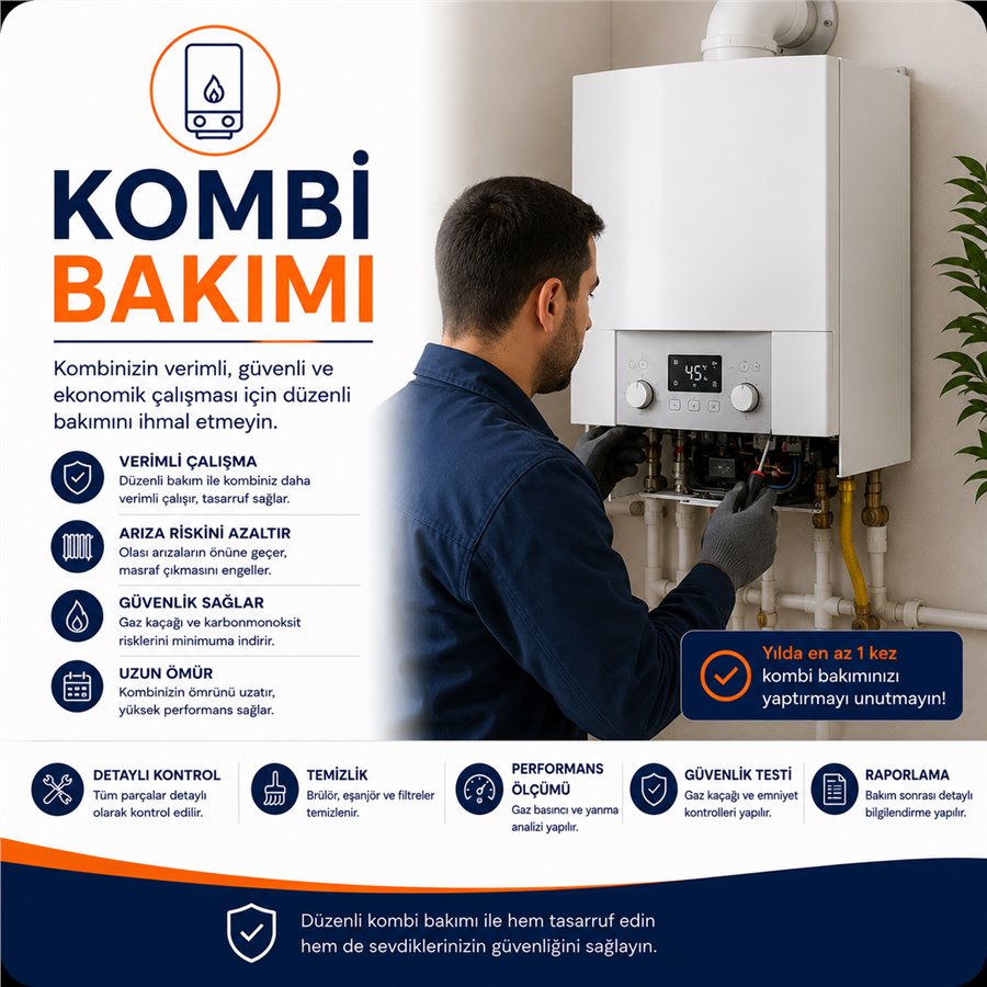 Kombi bakımı